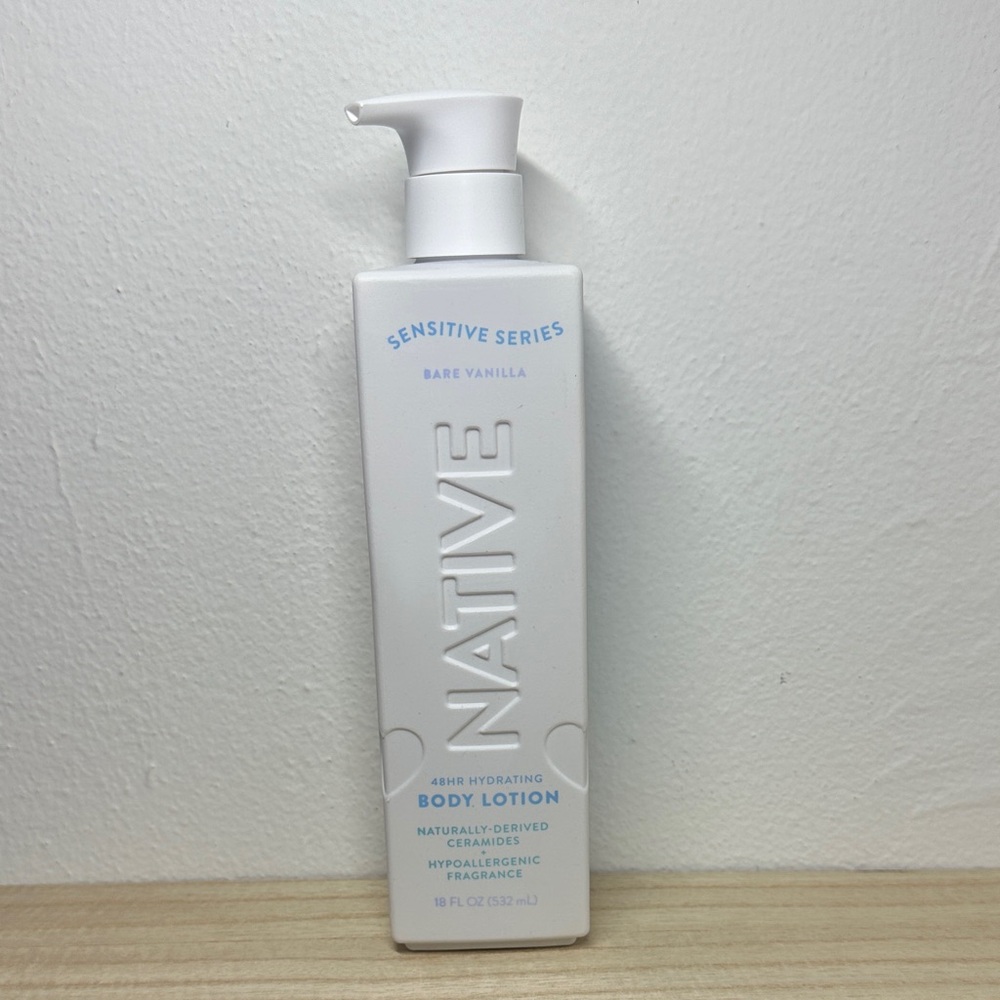 Native Sensitive Series Hydrating Body Lotion - Bare Vanilla - Picture 9 of 13